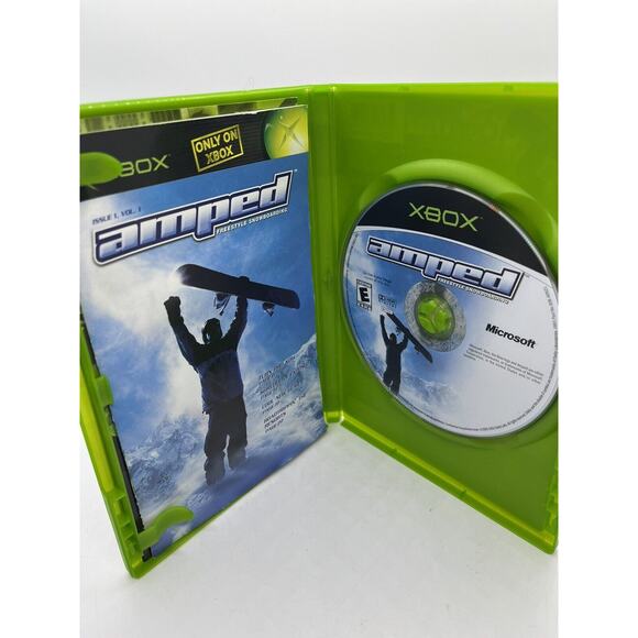 Amped Freestyle Snowboarding Xbox - Complete CIB - Tested - Picture 3 of 9